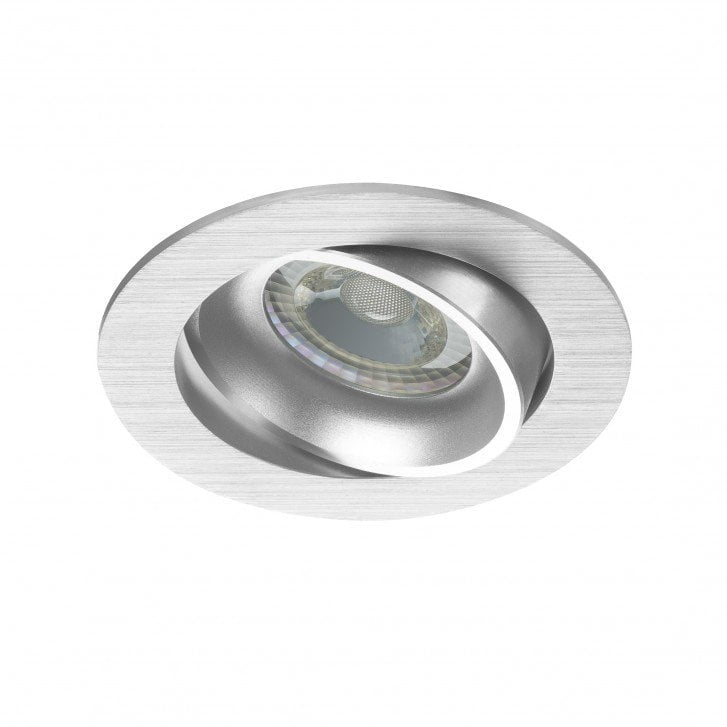 Inbouwspots led Andor - Dimbaar - Geborsteld Aluminium - Outledtl.nl